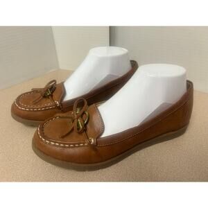 Naturalizer brown 27 Edit Georgiana loafer flats Woman’s 8 slip on comfort shoes